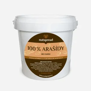 100% Arašídové máslo 6 x 500 g