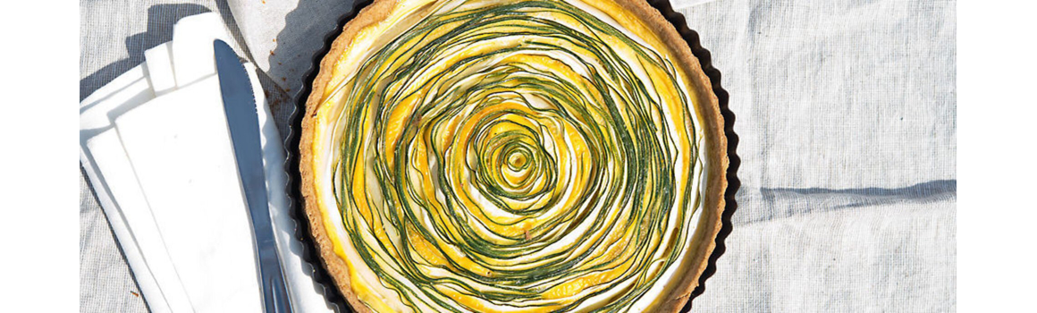 Cuketový quiche