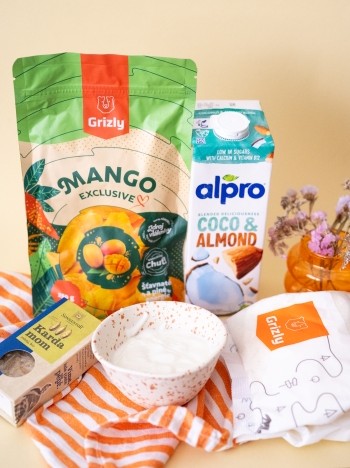 Ingredience na Mango Lassi