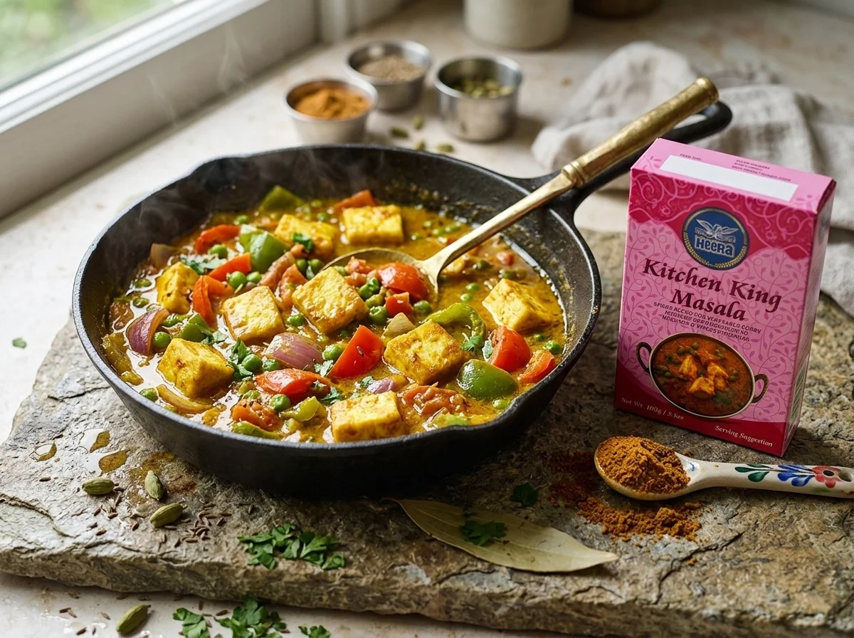 Zeleninové curry na pánvi