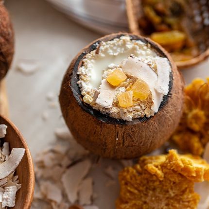 Ovesná kaše Grizly kokos a ananas
