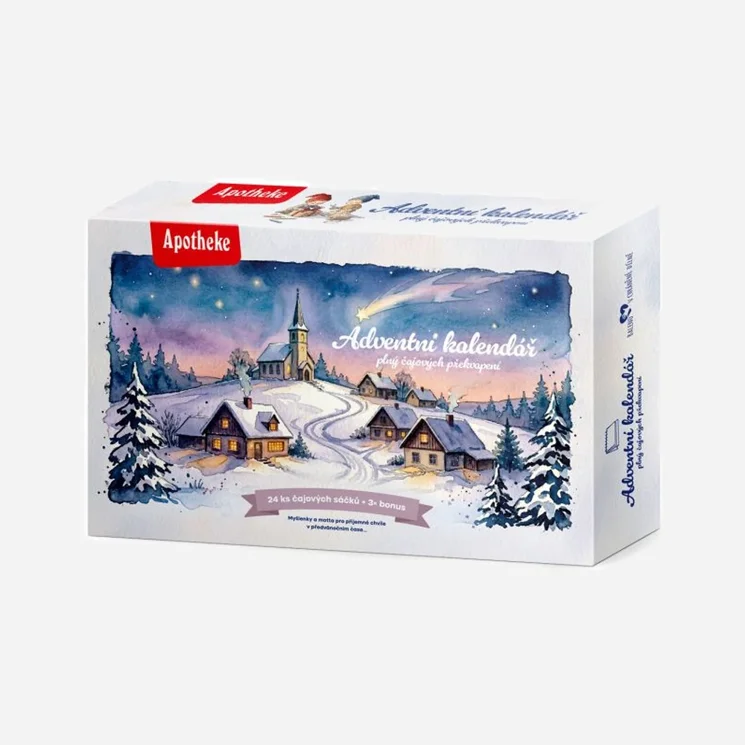 Adventní kalendář čajových překvapení