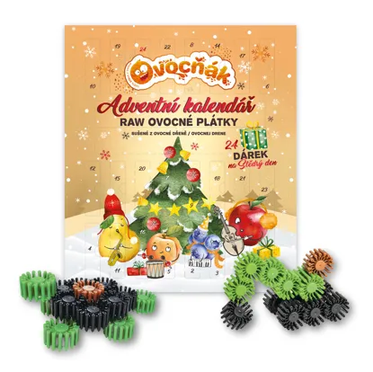 Adventní kalendář ovocné plátky 6 x 240 g