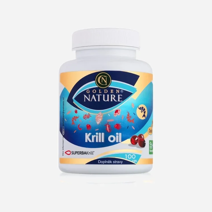 Antarktický Krilový olej s astaxanthinem (Superba2®) 6 x 100 kapslí