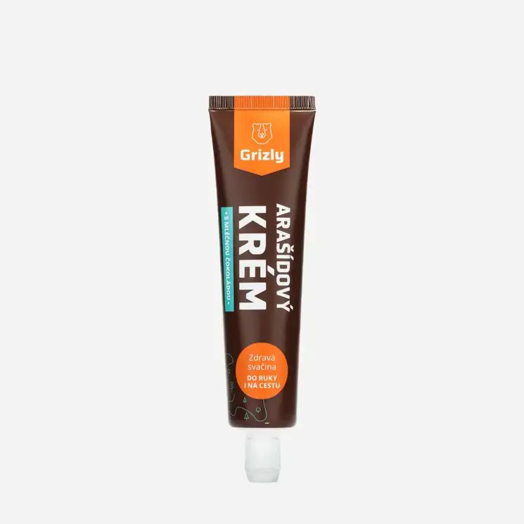Arašídový krém s mléčnou čokoládou v tubě 5 x 75 g