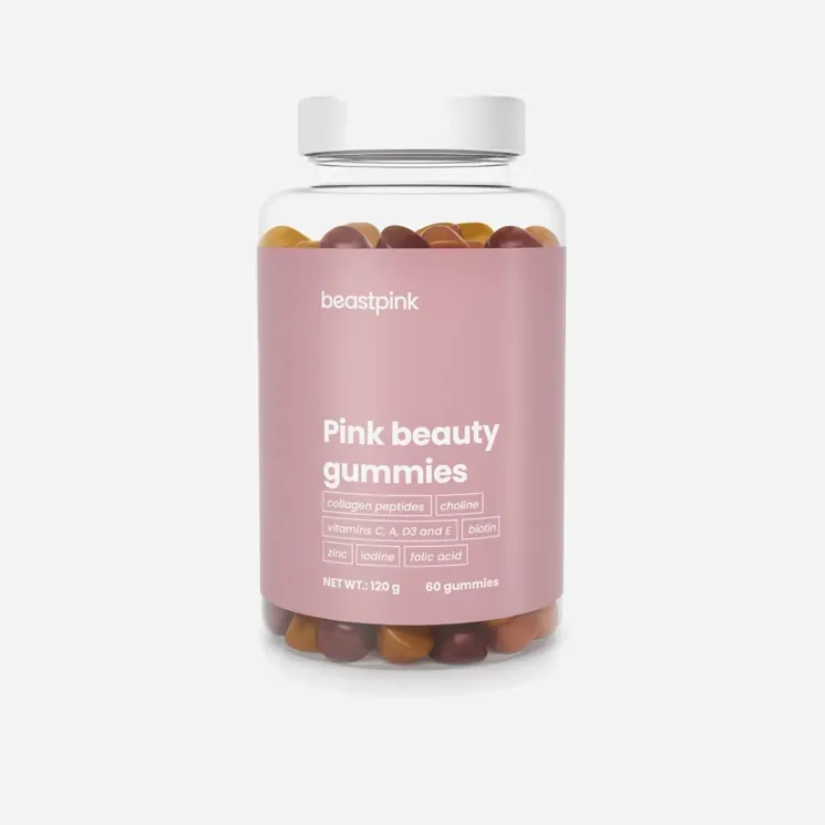 Beauty Gummies starfruit papaya cherry 60 tablet