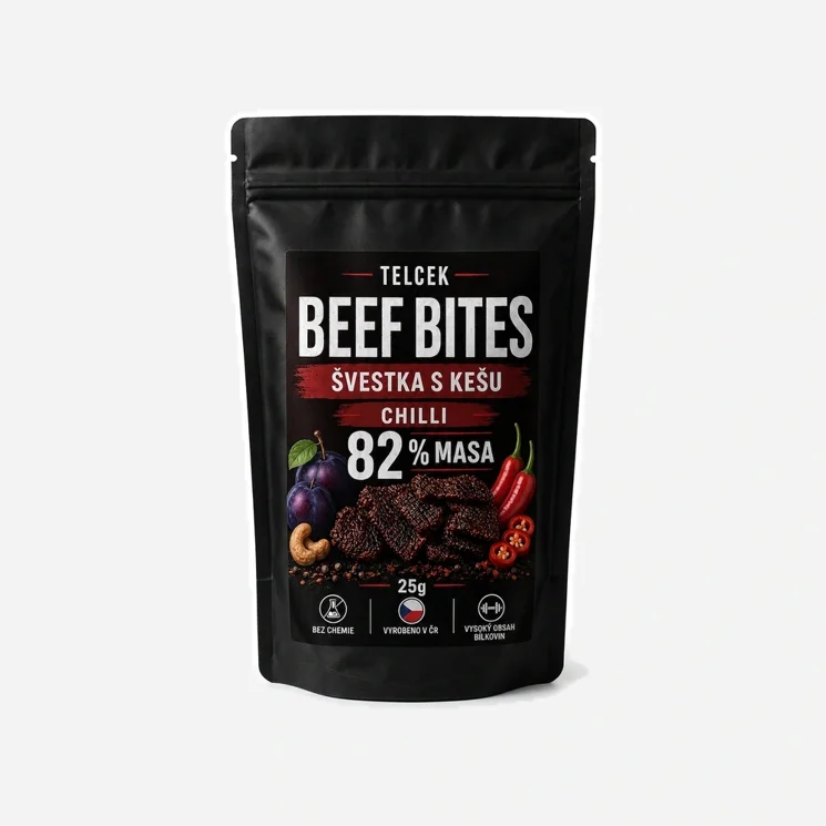 Beef bites chilli