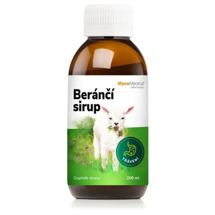 Beránčí sirup  - expirace 15.10.2026