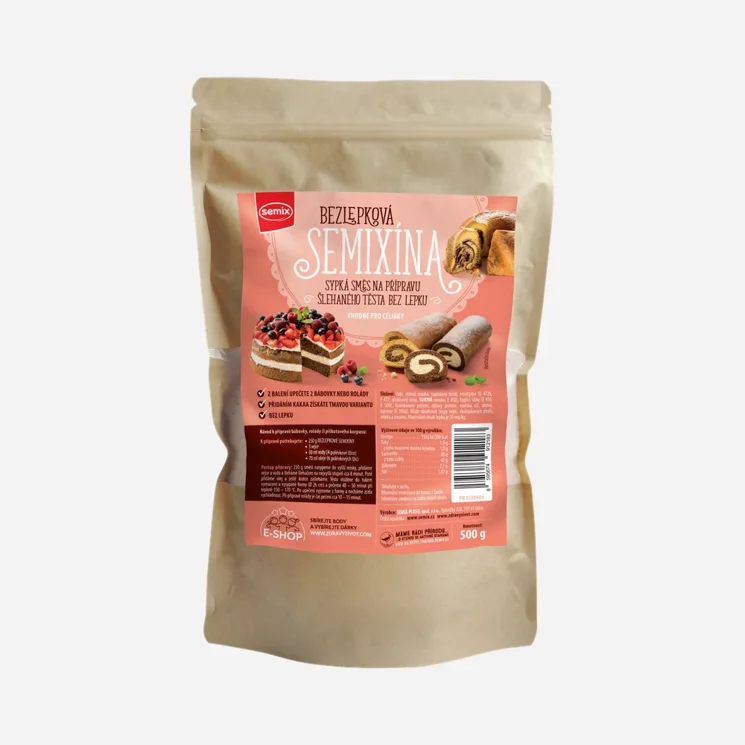 Bezlepková Semixína 6 x 500 g