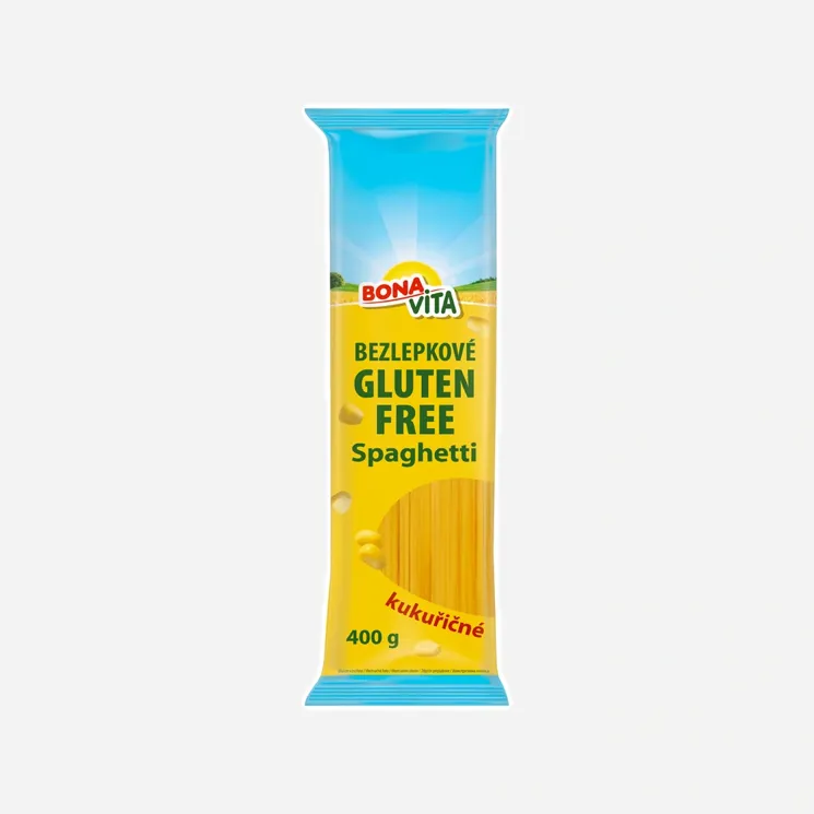 Bezlepkové kukuřičné spaghetti