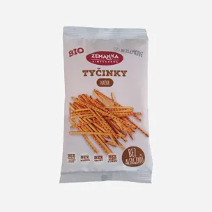 Bezlepkové tyčinky natur BIO 12 x 45 g