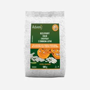 Bezlepkový chléb Everyday s dýňovou moukou 6 x 500 g