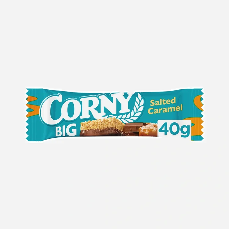 Big cereální tyčinka slaný karamel