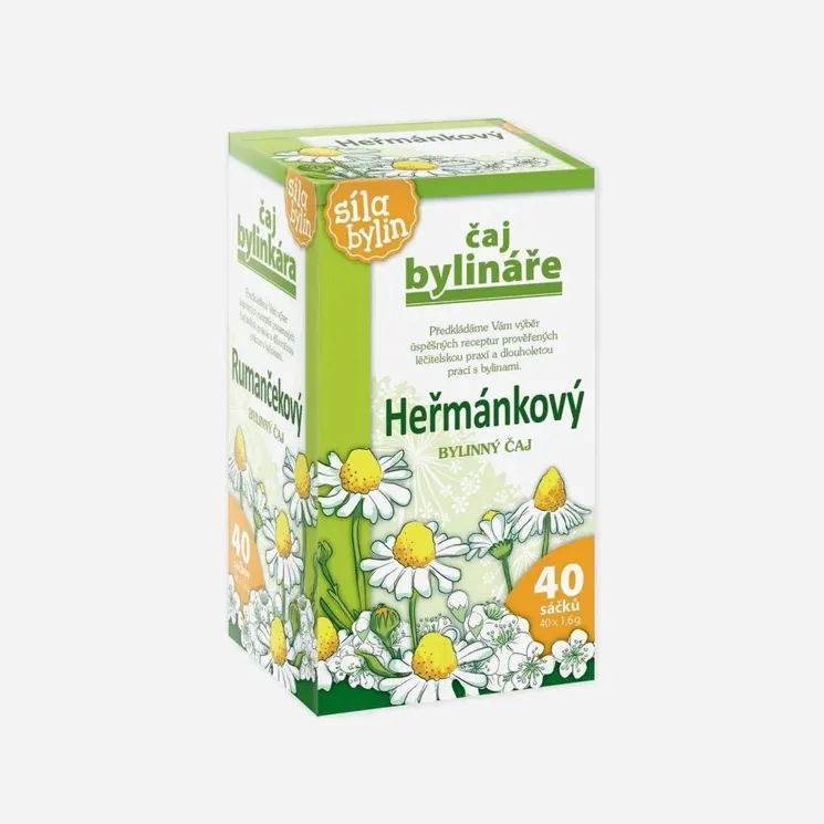 Bylinář čaj Heřmánkový 6 x 40 sáčků
