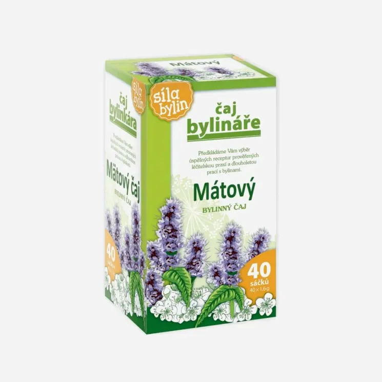 Bylinář mátový čaj 40 sáčků 6 x 64 g