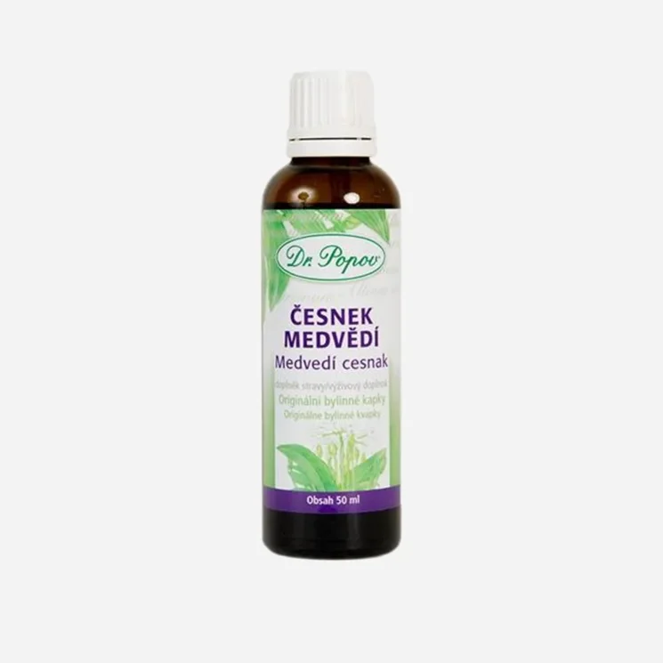 Bylinné kapky česnek medvědí 6 x 50 ml