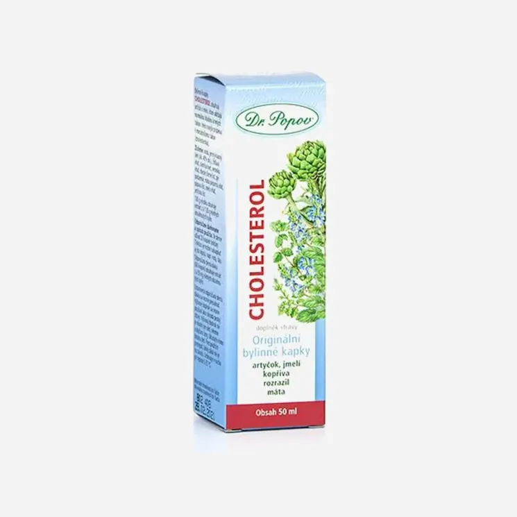 Bylinné kapky Cholesterol 6 x 50 ml