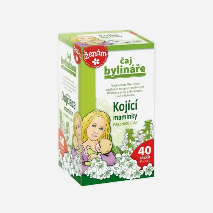 Čaj Bylinář kojící maminky 40 sáčků 6 x 64 g