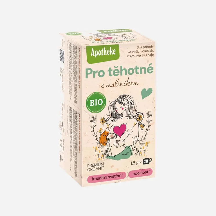 Čaj pro těhotné s maliníkem 6 x 20 sáčků