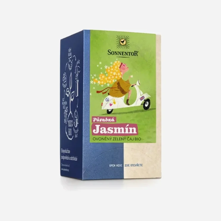 Čaj Zelený s jasmínem BIO 6 x 27 g