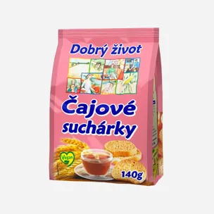 Čajové suchárky 6 x 140 g