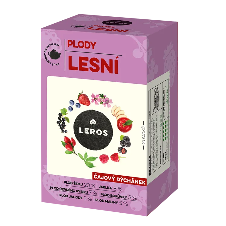 Čajový dýchánek lesní plody 6 x 20 sáčků