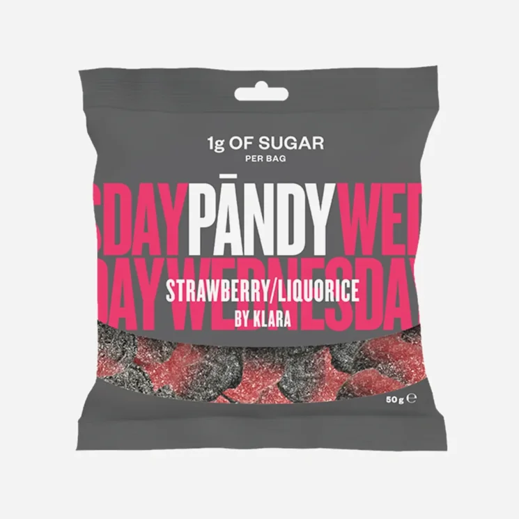 Candy jahoda a lékořice