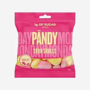 Candy sour skulls