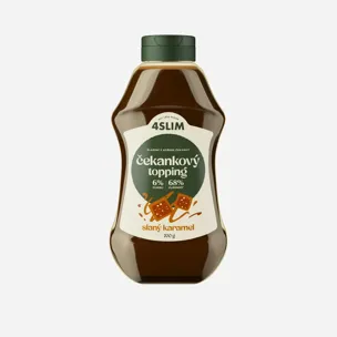 Čekankový topping slaný karamel