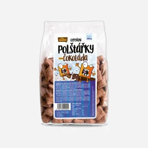 Cereální polštářky čokoládové