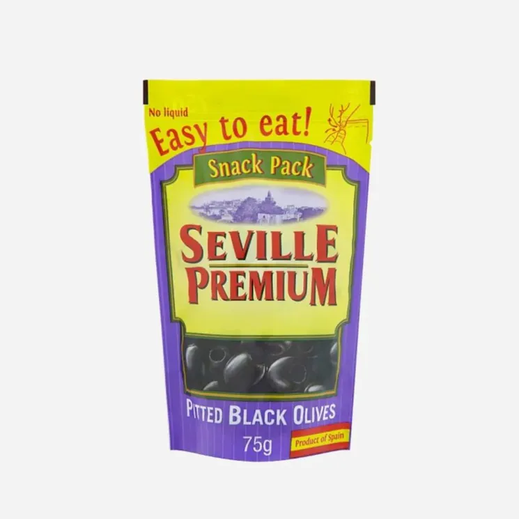 Černé olivy bez pecky 6 x 75 g