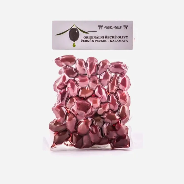 Černé olivy Kalamata s peckou 6 x 150 g