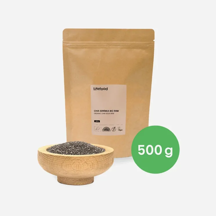 Chia semínka RAW BIO 6 x 500 g