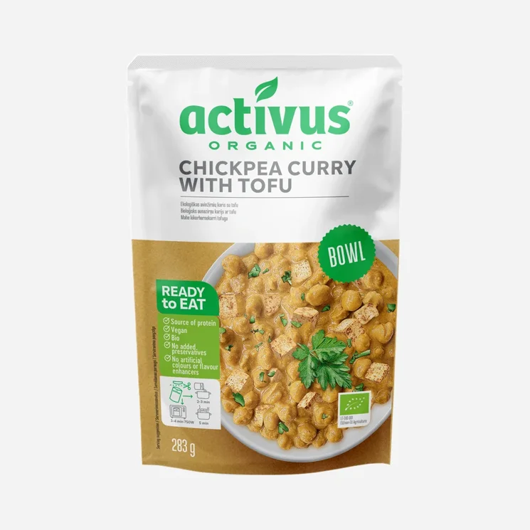 Chickpea Curry s Tofu BIO