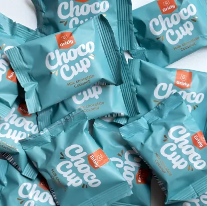 Choco Cups mléčná čokoláda & kokos