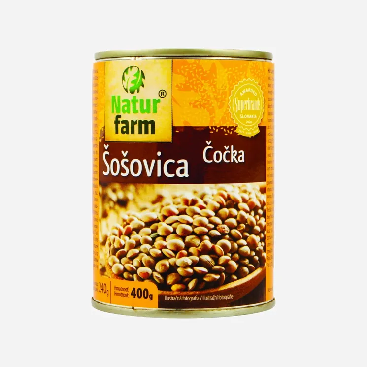 Čočka v slaném nálevu 6 x 400 g
