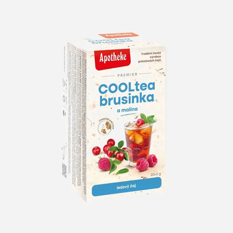 Cooltea Brusinka s malinou 6 x 20 sáčků