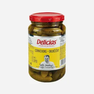 Cornichons okurčičky mini 6 x 370 ml