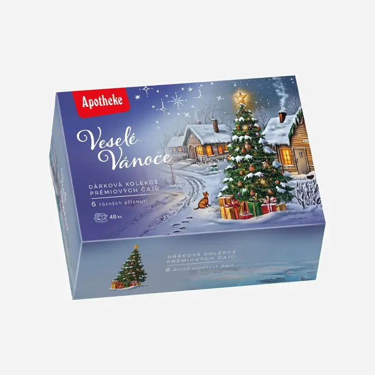 Dárková kolekce Veselé Vánoce 6 x 48 sáčků