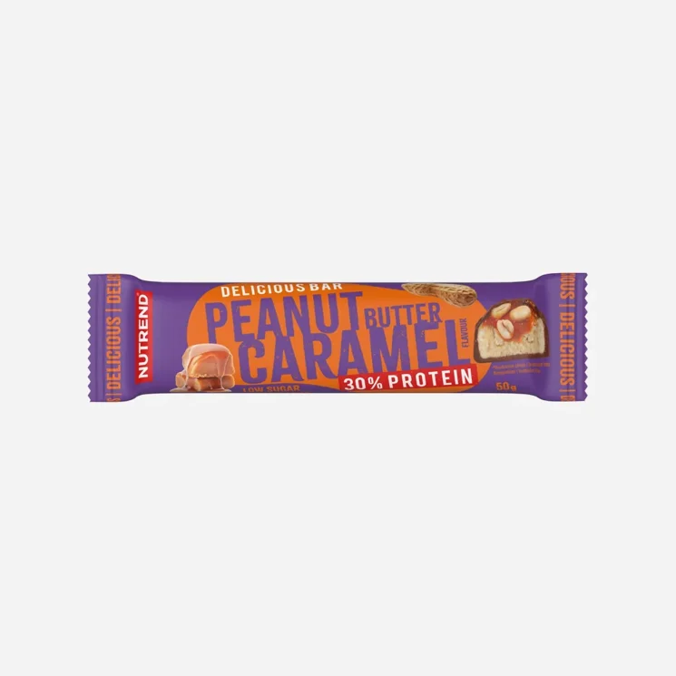 Delicious bar arašídové máslo a karamel