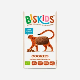 Dětské celozrnné kakaové sušenky BIO 6 x 120 g