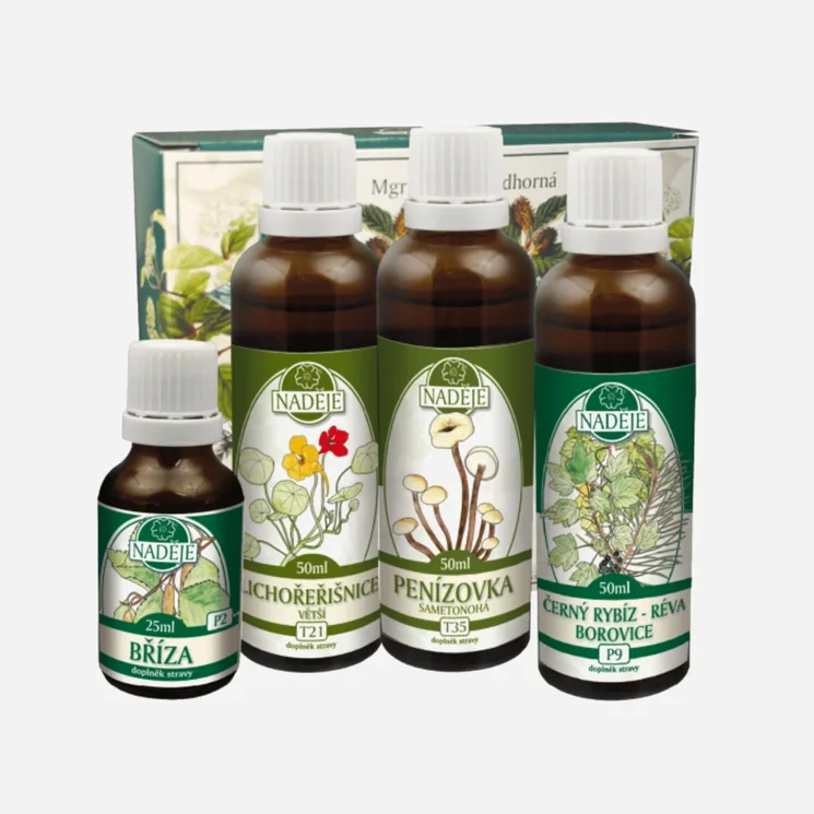 Doplněk z bylin pro zlepšení kvality pokožky 6 x 175 ml