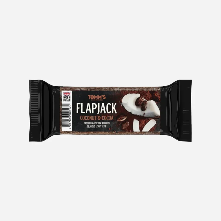 Flap Jack Tomm's Coconut and Cocoa