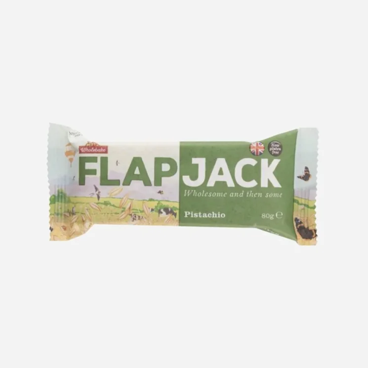 Flapjack ovesný pistácie bezlepkový 12 x 80 g