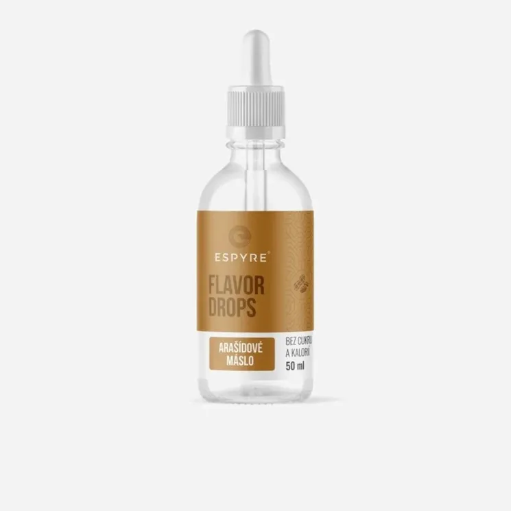 Flavor Drops arašídové máslo 6 x 50 ml
