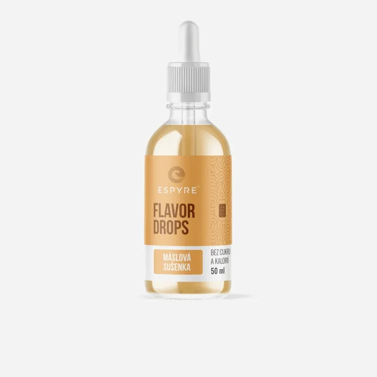 Flavor Drops máslová sušenka 6 x 50 ml
