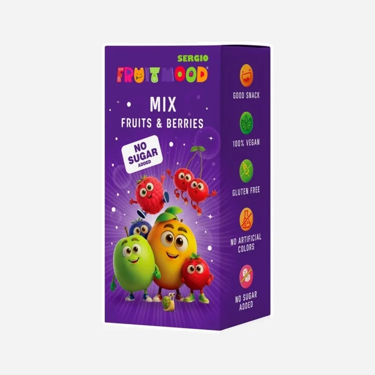 Fruit Mood plátky bez přidaného cukru box