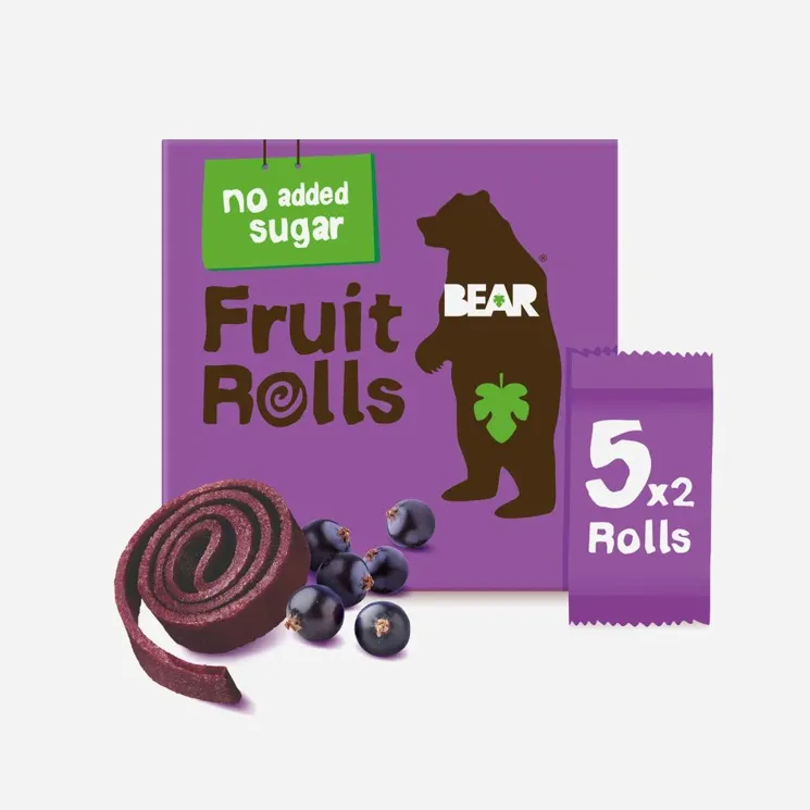 Fruit Rolls ovocné rolky černý rybíz 5 x 100 g