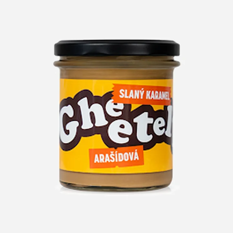 Gheetella® arašídy a slaný karamel