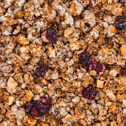 Granola bílá čokoláda, skořice a jablko 6 x 450 g